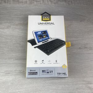 ZAGG keys Universal Keyboard Case & Stand for iPad & Samsung Tablet - Black